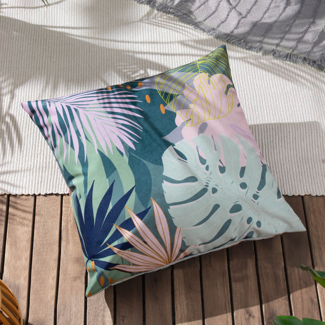 FURN. LEAFY OUTDOOR WATER & UV RESISTANT CUSHION