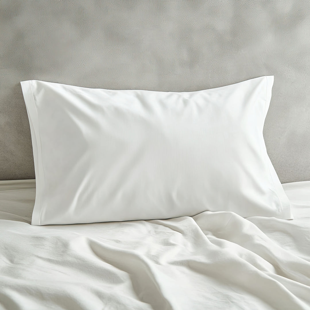 PURE 400 THREAD COUNT COTTON PILLOWCASE PAIR