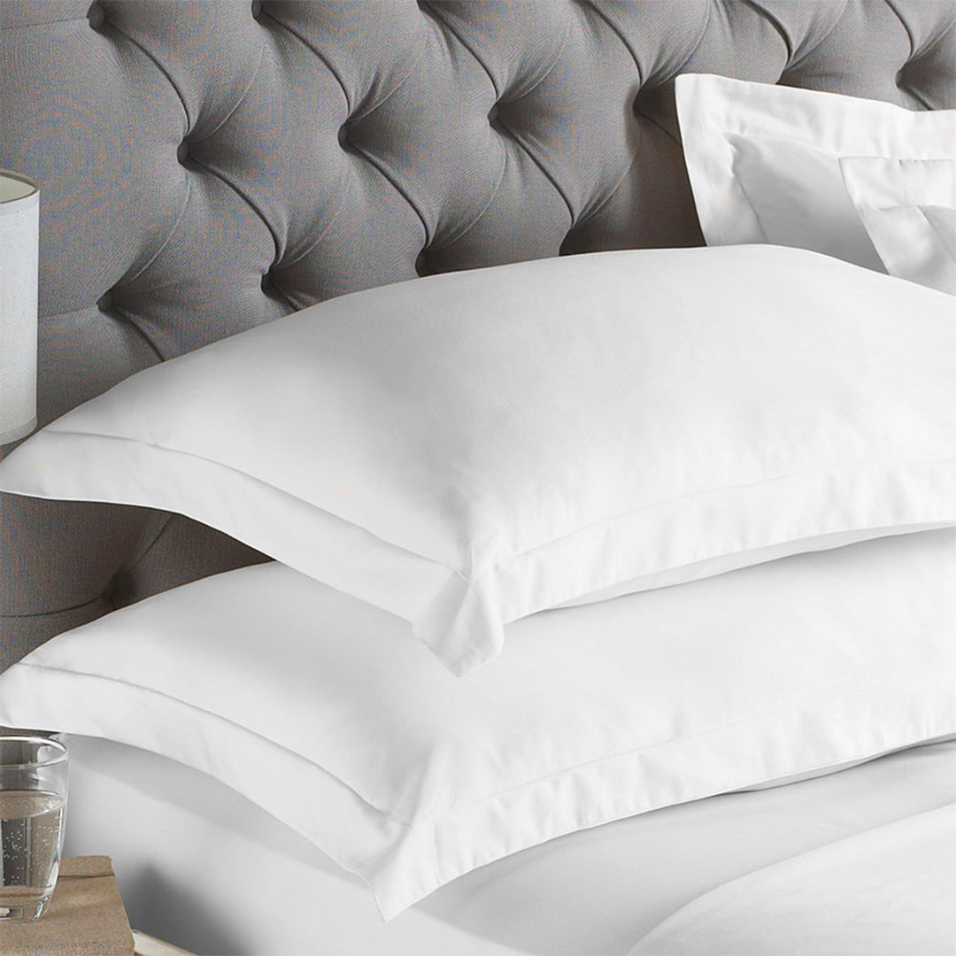 400 THREAD COUNT COTTON OXFORD PILLOWCASE PAIR