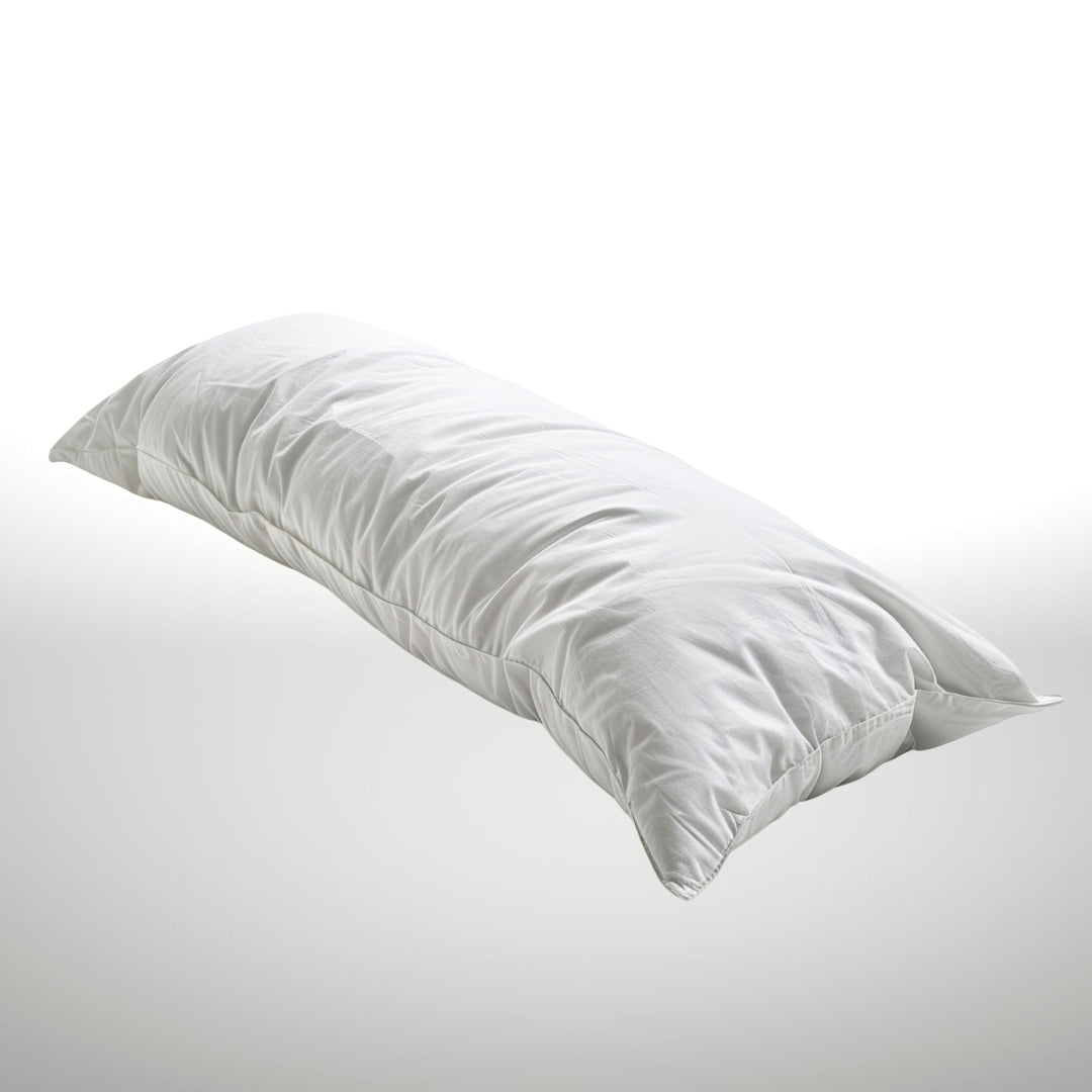 COTTON BLEND SIDE SLEEPER BODY PILLOW SUPER KING BED