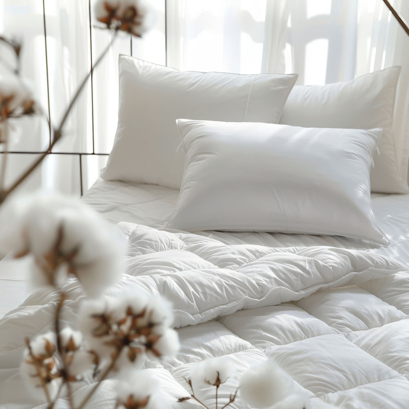 THE DOWN ALTERNATIVE COTTON BLEND PILLOW PAIR