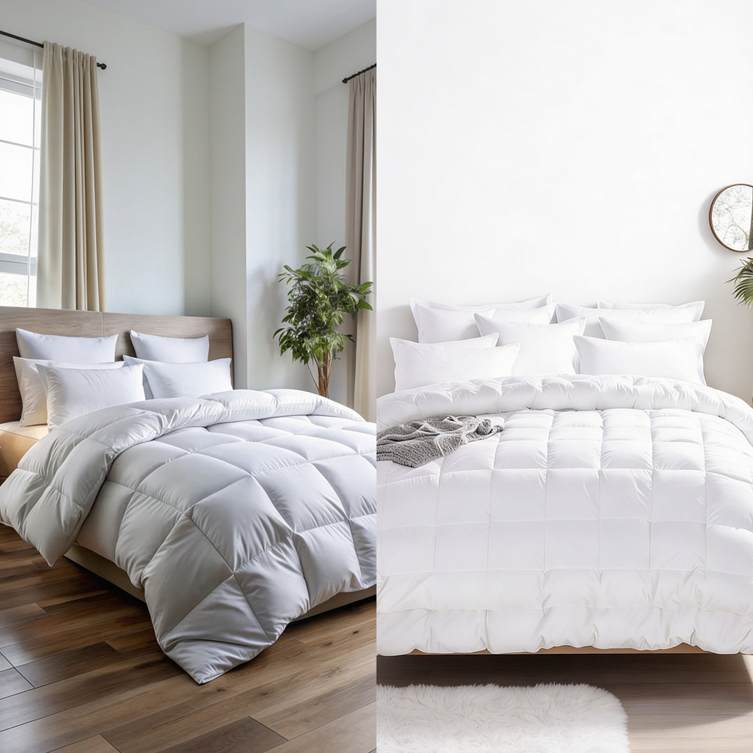 Feather and Down vs Down Alternative Duvets