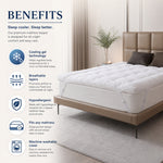 Gel Cool Mattress Topper