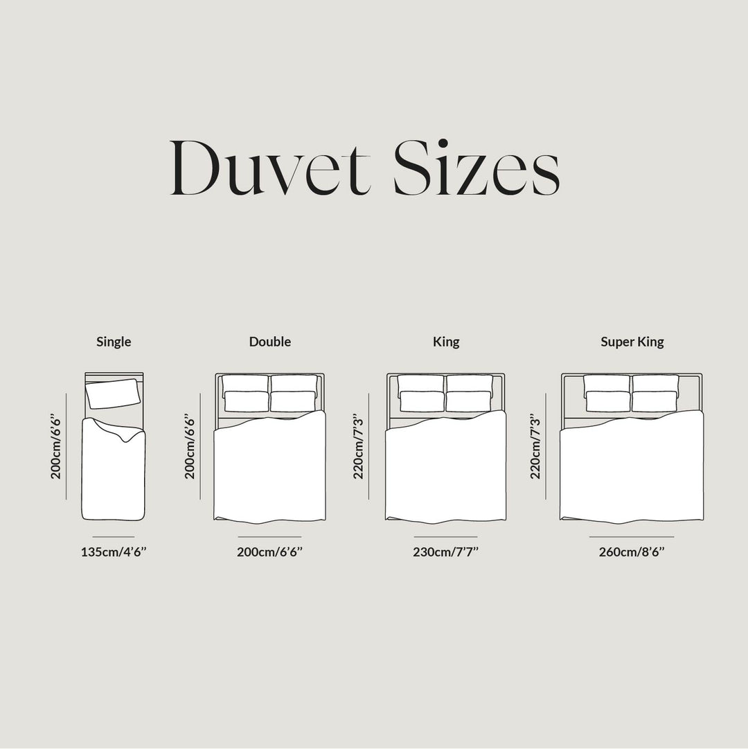 10.5 Tog Goose Feather & Down All Seasons Duvet