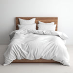 Rohi Luxurious Oxford Pillowcase Pair - 100% Cotton Oxford Pillow Cases 2 pack- 200 Thread Count Pillowcases (50cm x 75 cm), Oxford Pillowcases Pair, White