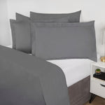 Rohi Luxurious Oxford Pillowcase Pair - 100% Cotton Oxford Pillow Cases 2 pack- 200 Thread Count Pillowcases (50cm x 75 cm), Oxford Pillowcases Pair, White