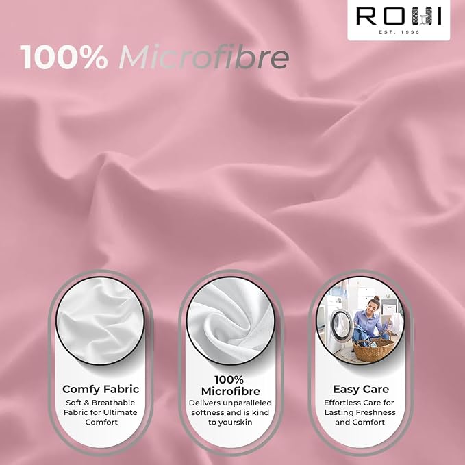 SUPER SOFT MICRO FIBRE PLAIN FITTED SHEET