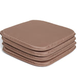 Rohi Garden Seat Cushions Set of 4 – Outdoor/Indoor Plain seat pads for dining Chairs, Kitchen and Garden Chairs 36x36-Plain Design (Pack of 4) Cream