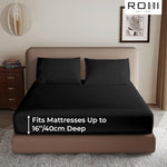 SUPER SOFT MICRO FIBRE PLAIN FITTED SHEET