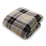 Rohi Green Tartan Throw Blanket – Soft & Cozy Polyester Teddy Tartan Throw Blanket for Sofa, Couch, or Bed – Lightweight, Durable, and Stylish Home Accent (Green, 150 x 200cm)