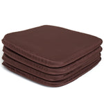 Rohi Garden Seat Cushions Set of 4 – Outdoor/Indoor Plain seat pads for dining Chairs, Kitchen and Garden Chairs 36x36-Plain Design (Pack of 4) Cream