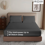 SUPER SOFT MICRO FIBRE PLAIN FITTED SHEET