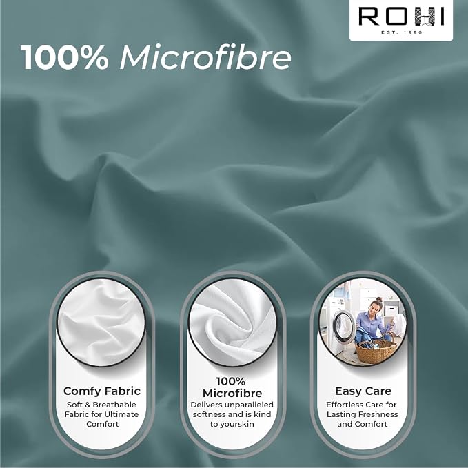 SUPER SOFT MICRO FIBRE PLAIN FITTED SHEET