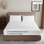 SUPER SOFT MICRO FIBRE PLAIN FITTED SHEET