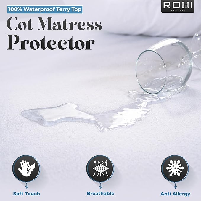 Terry Top Cot Mattress Protector