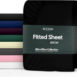 SUPER SOFT MICRO FIBRE PLAIN FITTED SHEET