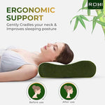 Bamboo Cercival Contour Pillow