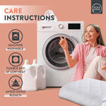 Rohi Quilted Waterproof Mattress Protector Double – 12″ Extra Deep Mattress Protector – Non-Noisy (Crinkle Free) – 100% Microfibre Pile Top (Double Bed Waterproof Mattress Protector)