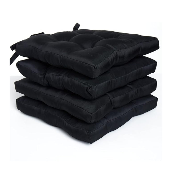 10cm Thick Booster Cushion for Armchairs 45x45cm - Hypoallergenic 100% Polyester Cover - Firm Garden Seat Pad Chair Support Cushion Ideal for Elderly, Pregnancy & Post Surgery Comfort