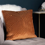 PAOLETTI EVOKE CUT VELVET CUSHION