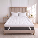 Hotel Quality Microfibre Quilted Mattress Topper