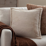 FURN. KALLU FAUX FUR CUSHION