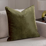 PAOLETTI LUXE VELVET PIPED CUSHION