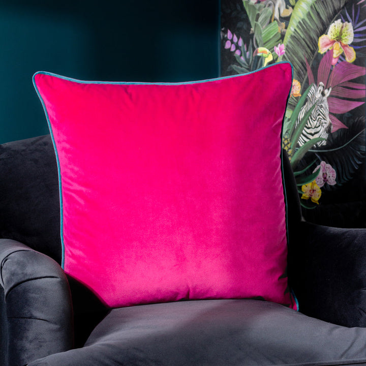 PAOLETTI MERIDIAN VELVET CUSHION