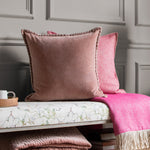 ADDITIONS STITCH EMBROIDERED CUSHION