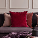 ADDITIONS STITCH EMBROIDERED CUSHION