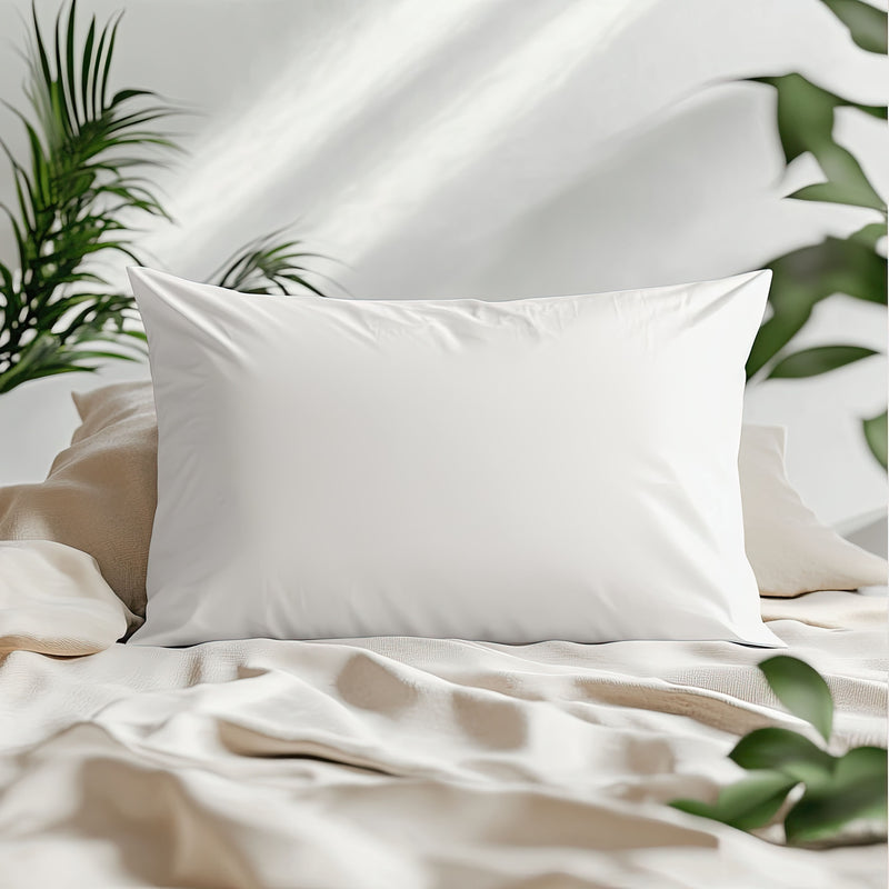 PURE 200 THREAD COUNT EGYPTIAN COTTON PILLOWCASE PAIR