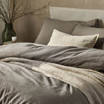 MALTON STRIPE 100% COTTON DUVET COVER SET