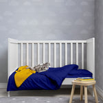 PURE COTTON 200 THREAD COUNT COT BED DUVET COVER SET