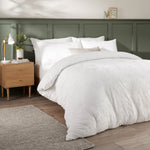 SEVILLE LEAF TUFTED SOFT TOUCH DUVET COVER SET