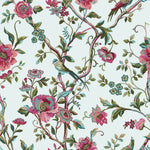 VINTAGE CHINOISERIE FLORAL EXOTIC DUVET COVER SET