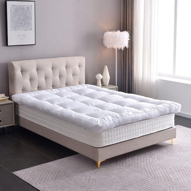 DELUXE COMFORT LAYER MATTRESS TOPPER