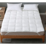 REVERSIBLE SHERPA FLEECE DEEP PILE MATTRESS TOPPER