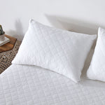 SOFT & SNUG WATERPROOF PILLOW PROTECTOR PAIR