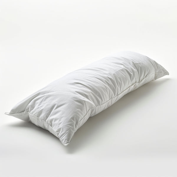 COTTON BLEND SIDE SLEEPER BODY PILLOW KING BED
